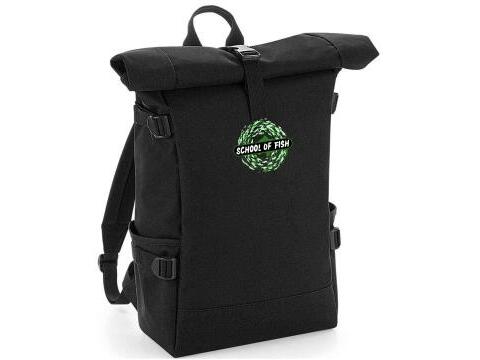 School Of Fish Roll-top rucksack